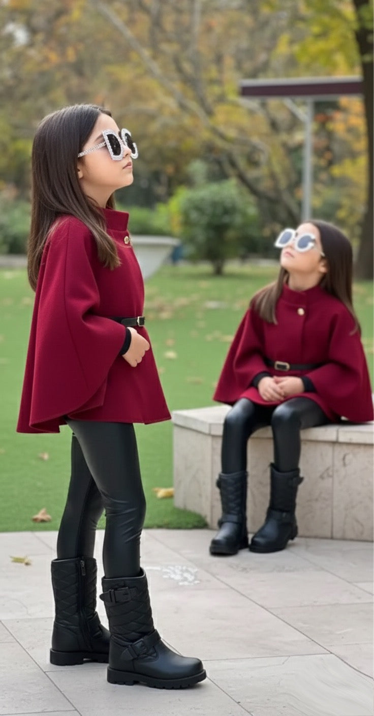 �✨ كاب البنات الشتوي الفاخر ✨👑