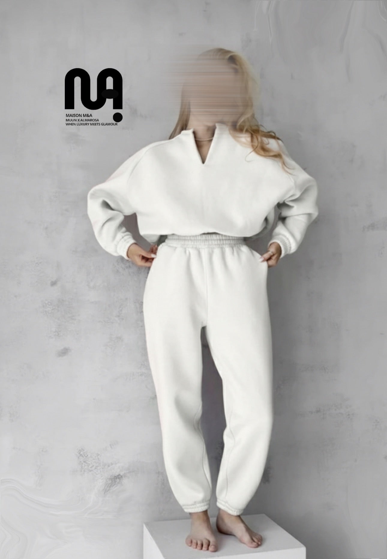 jogging white